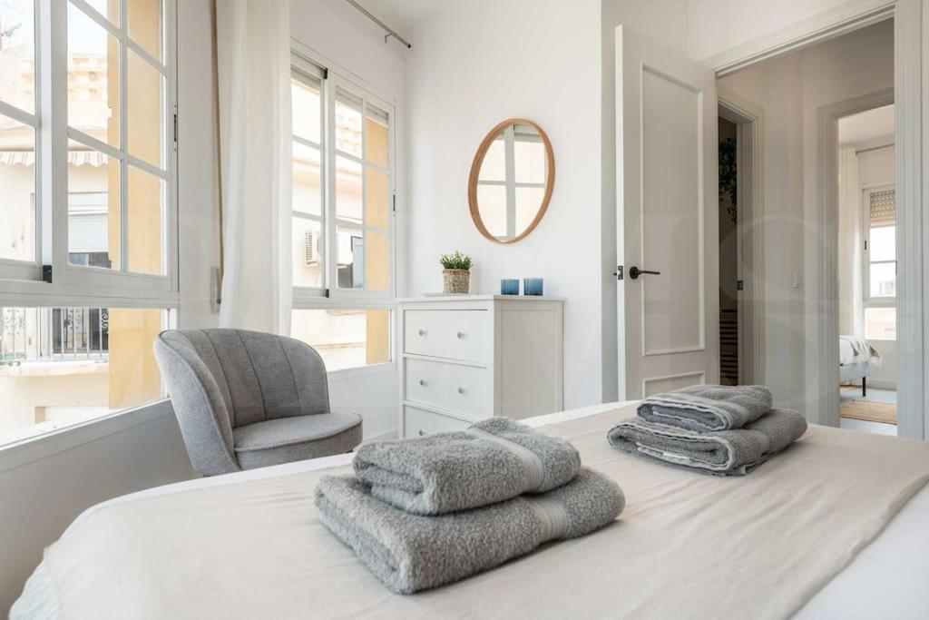 Sunlit & Fresh Apartment - Center By Rems Málaga Eksteriør bilde